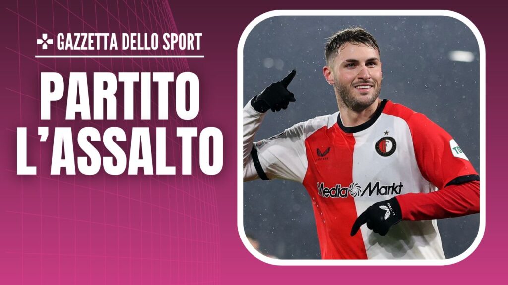 Santiago Giménez Feyenoord Calciomercato AC Milan