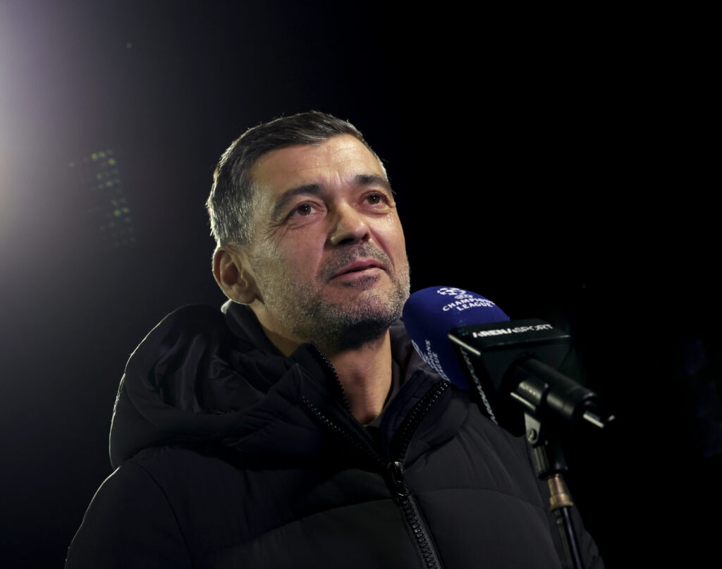 Sergio Conceicao AC Milan Dinamo Zagabria-Milan Champions League 2024-2025