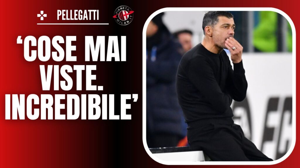 Sergio Conceicao AC Milan Como-Milan 1-2 Serie A 2024-2025