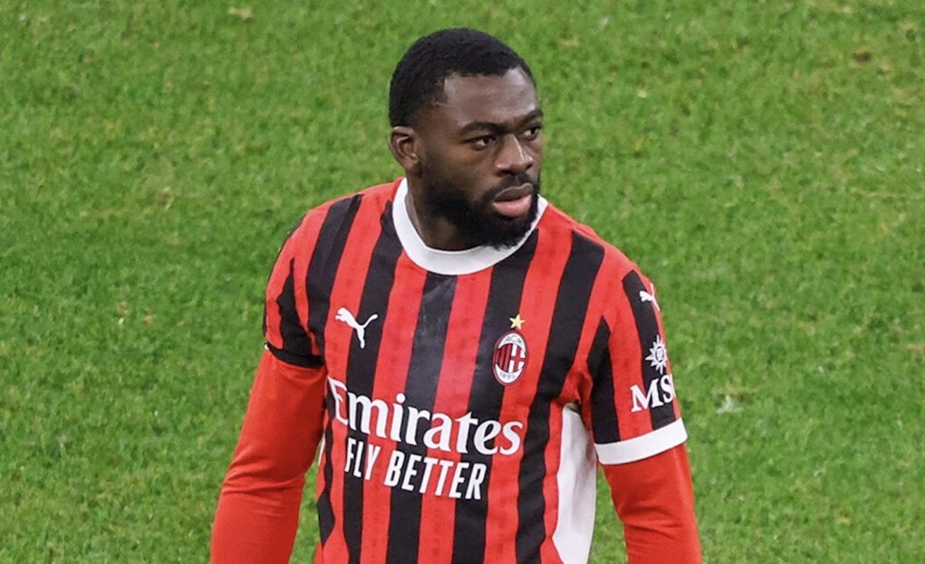 Youssouf Fofana AC Milan Milan-Cagliari 1-1 Serie A 2024-2025