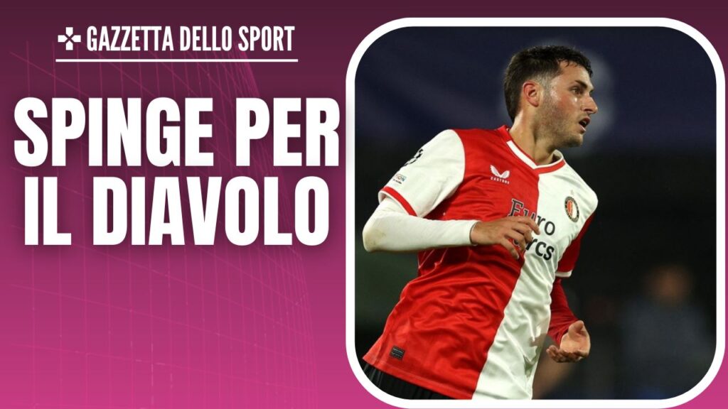 Santiago Giménez Feyenoord Calciomercato AC Milan