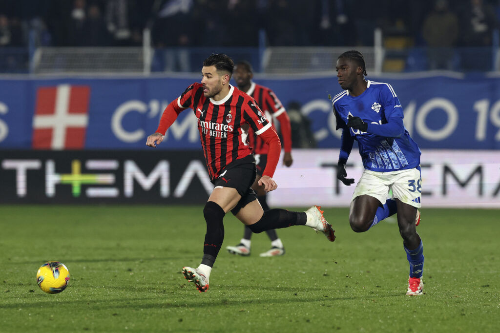 Theo Hernández AC Milan Como-Milan 1-2 Serie A 2024-2025