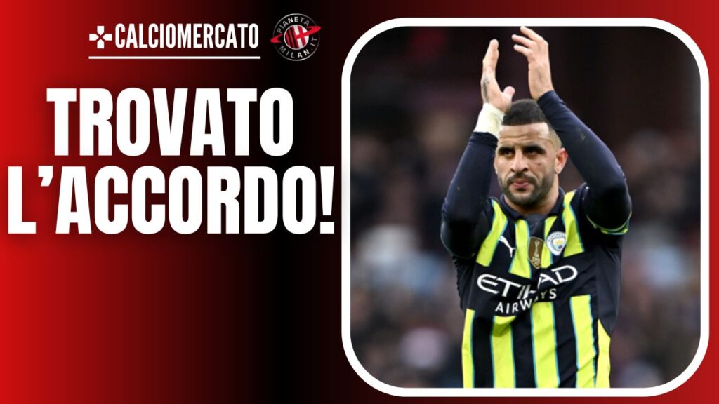 Kyle Walker Manchester City Calciomercato AC Milan