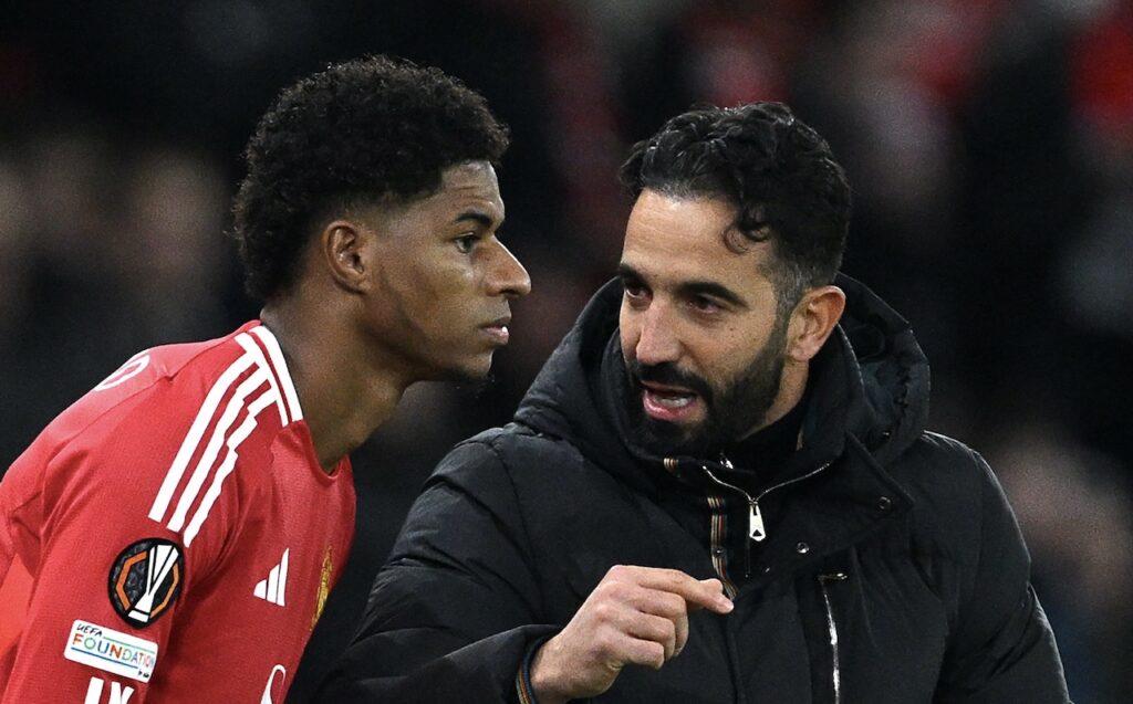 Manchester United Rashford Amorim