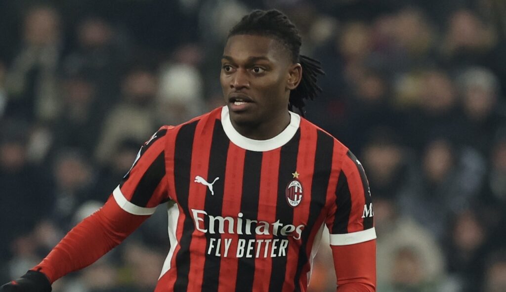 Rafael Leao AC Milan Juventus-Milan 2-0 Serie A 2024-2025