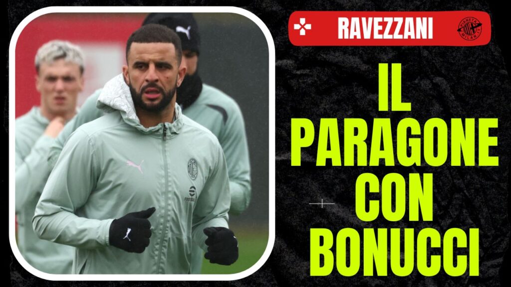 Kyle Walker AC Milan allenamento Milanello