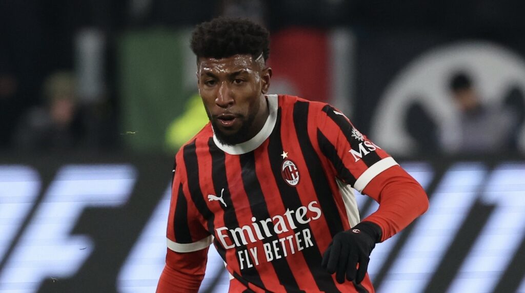 Emerson Royal AC Milan Juventus-Milan 2-0 Serie A 2024-2025