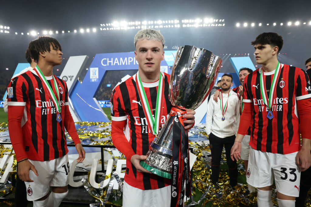 Álex Jiménez AC Milan derby Inter-Milan 2-3 Supercoppa Italiana