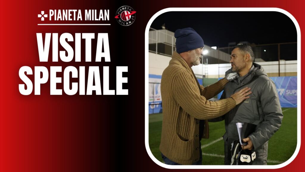 Sergio Conceicao AC Milan allenamento Milan Riyadh Pioli