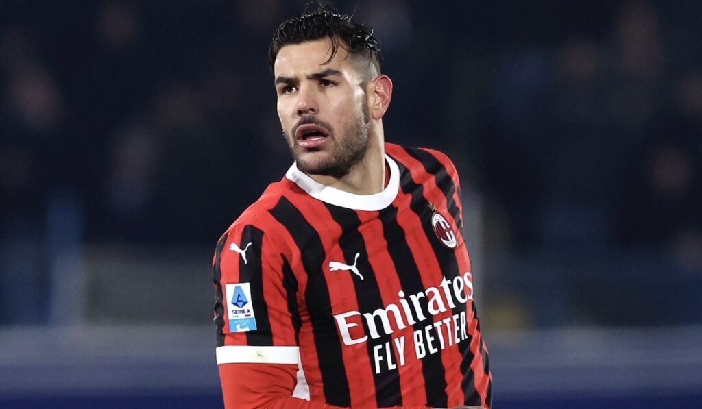 Theo Hernández AC Milan Como-Milan 1-2 Serie A 2024-2025