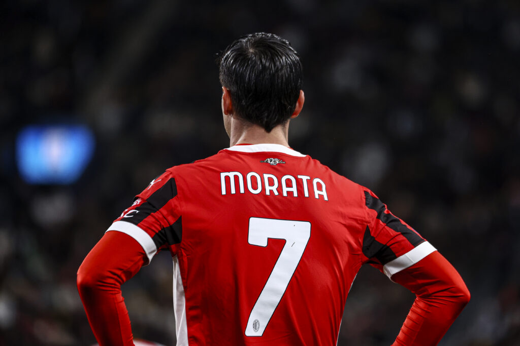 Álvaro Morata AC Milan Juventus-Milan 1-2 Supercoppa Italiana