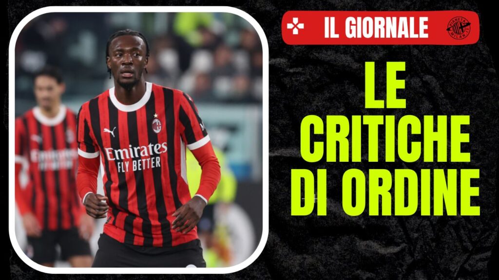 Tammy Abraham AC Milan Juventus-Milan 2-0 Serie A 2024-2025