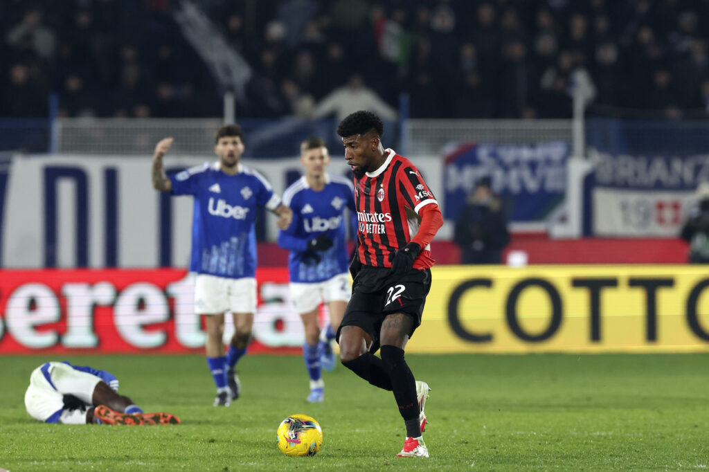 Emerson Royal AC Milan Como-Milan 1-2 Serie A 2024-2025