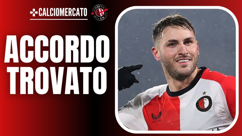 Santiago Giménez Feyenoord Calciomercato AC Milan