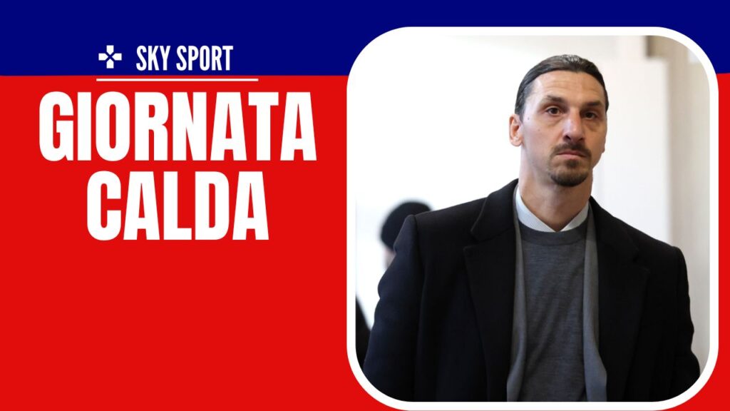 Zlatan Ibrahimovic AC Milan allenamento San Siro