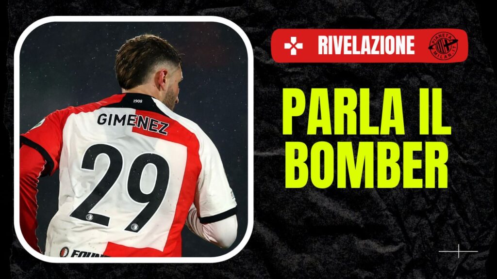 dichiarazioni Santiago Giménez Feyenoord Calciomercato AC Milan
