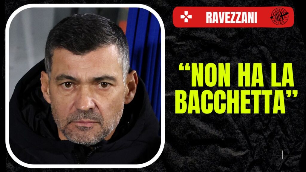 Sergio Conceicao AC Milan Como-Milan 1-2 Serie A 2024-2025