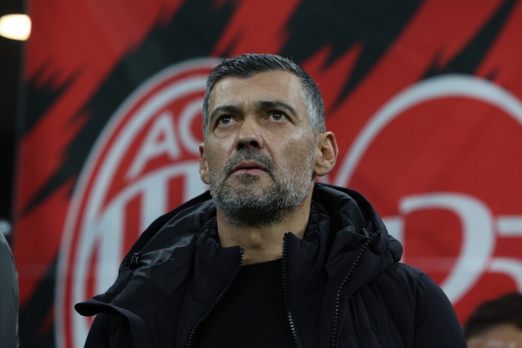 Sergio Conceicao AC Milan Milan-Cagliari 1-1 Serie A 2024-2025