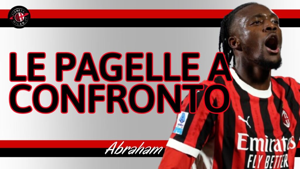 Tammy Abraham AC Milan Como-Milan 1-2 Serie A 2024-2025