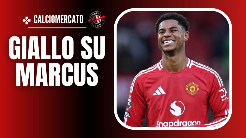 Marcus Rashford Manchester United Calciomercato AC Milan