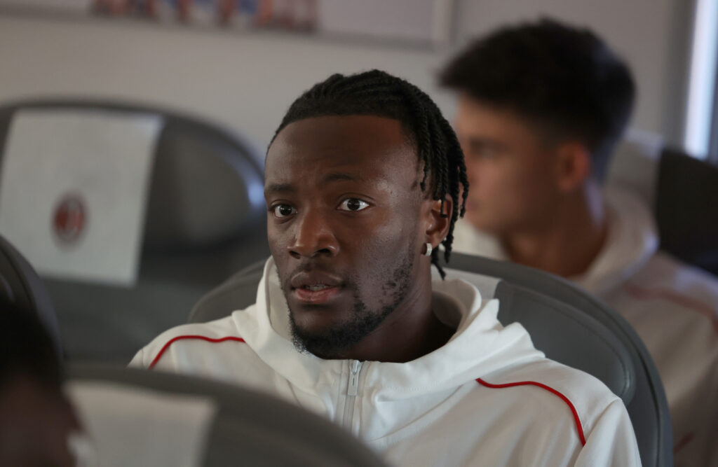 Tammy Abraham AC Milan Juventus-Milan 1-2 Supercoppa Italiana