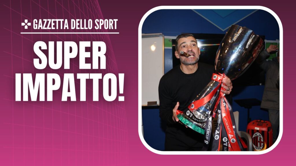Sergio Conceicao AC Milan derby Inter-Milan 2-3 Supercoppa Italiana
