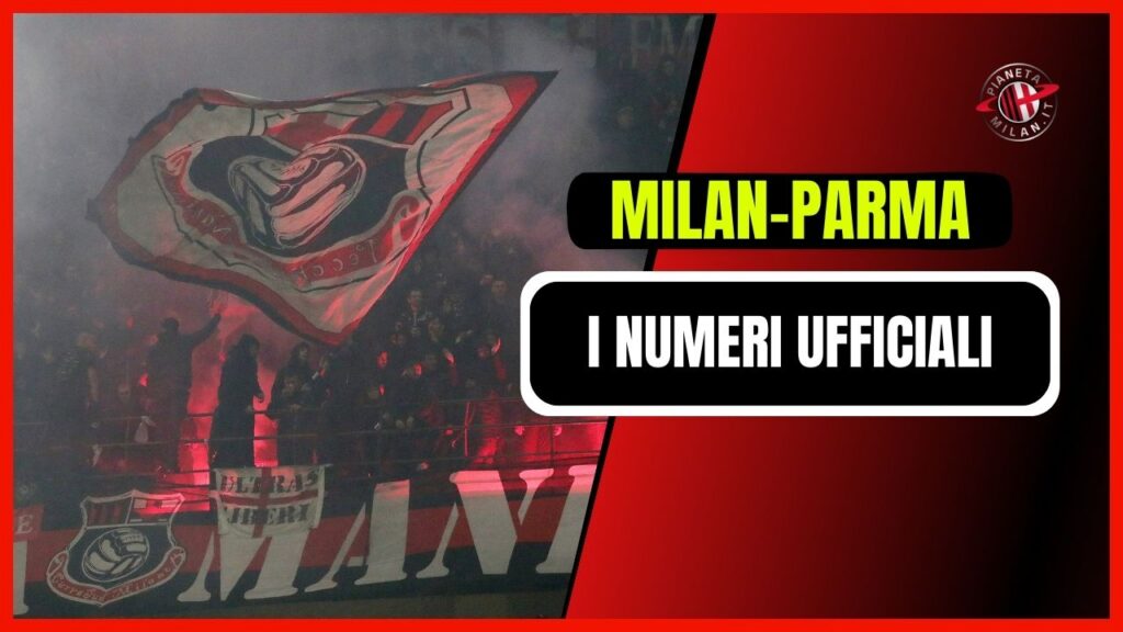 Milan-Parma Serie A 2024-2025 spettatori San Siro