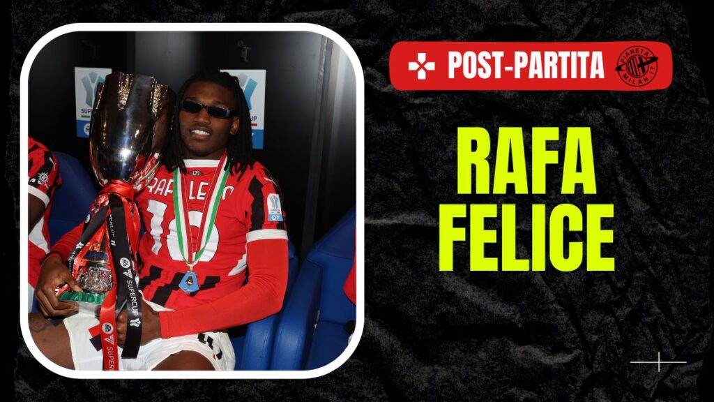 Rafael Leao AC Milan derby Inter-Milan 2-3 Supercoppa Italiana