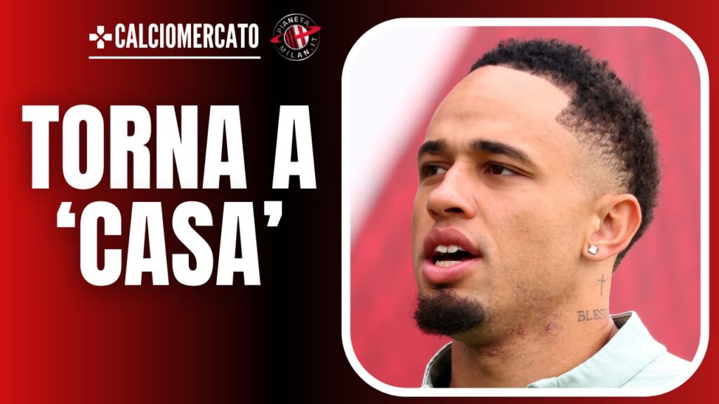 Noah Okafor AC Milan Milan-Genoa 0-0 Serie A 2024-2025