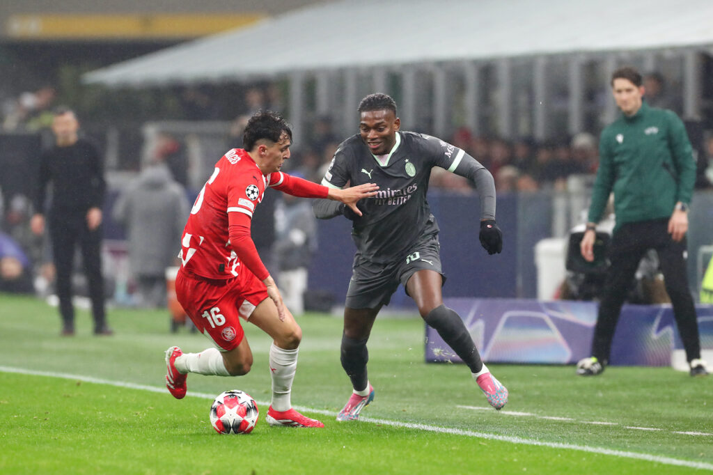 Rafael Leao AC Milan Milan-Girona 1-0 Champions League 2024-2025
