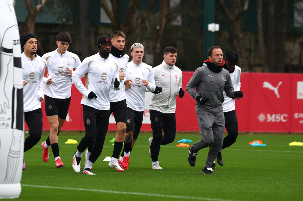AC Milan allenamento Milanello