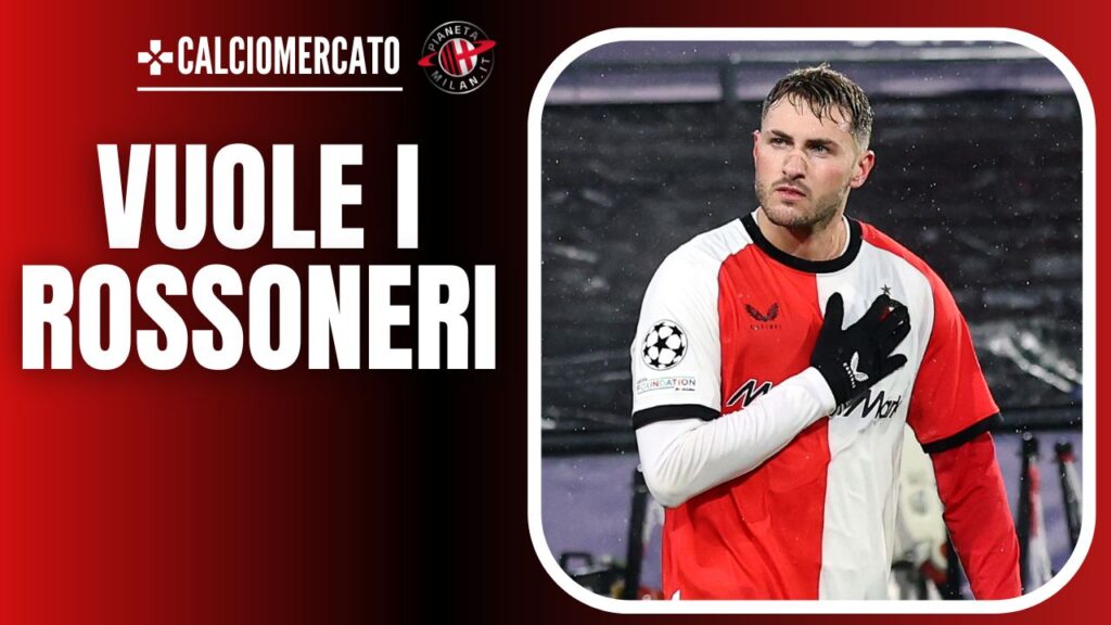Santiago Gimenez, attaccante del Feyenoord 30/01/2025 PianetaMilan.it
