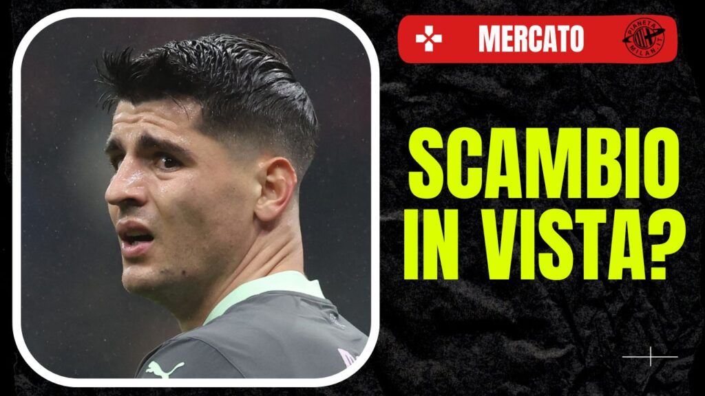Álvaro Morata AC Milan Como-Milan 1-2 Serie A 2024-2025