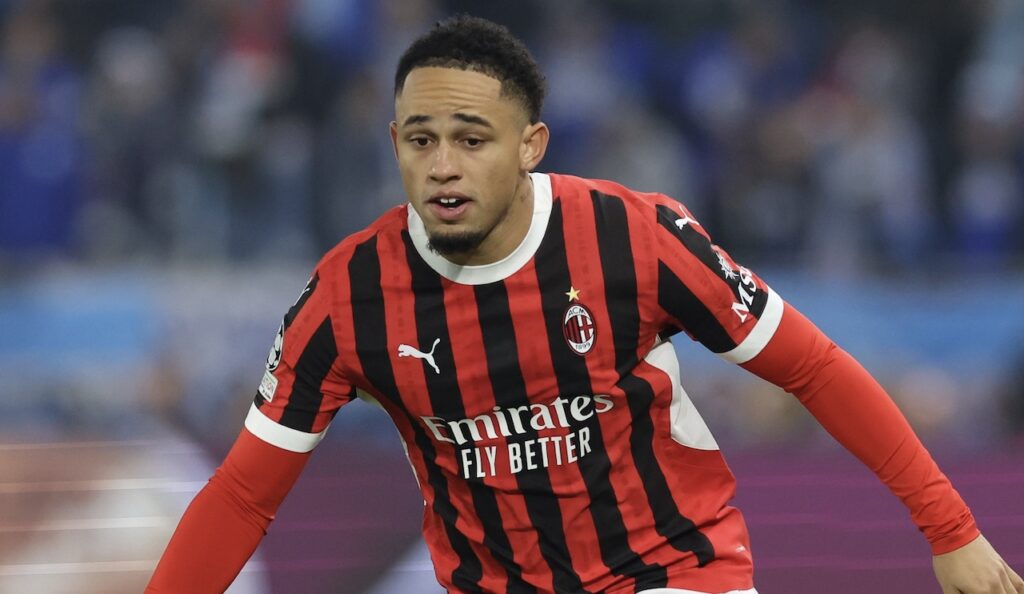 Noah Okafor AC Milan Slovan Bratislava-Milan 2-3 Champions League 2024-2025