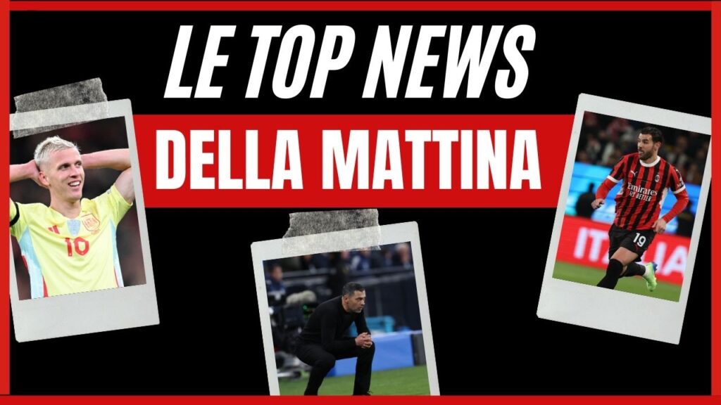 Top News AC Milan mattina 4 gennaio 2025
