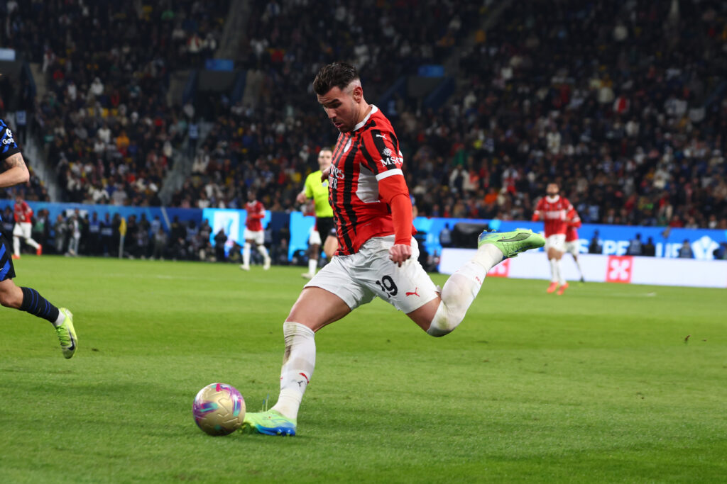 Theo Hernandez derby Inter-Milan Supercoppa italiana 2025