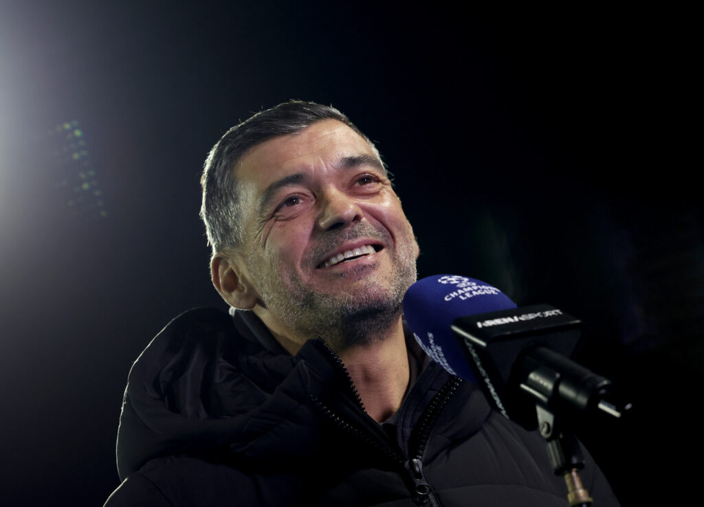 Sergio Conceicao AC Milan Dinamo Zagabria-Milan Champions League 2024-2025