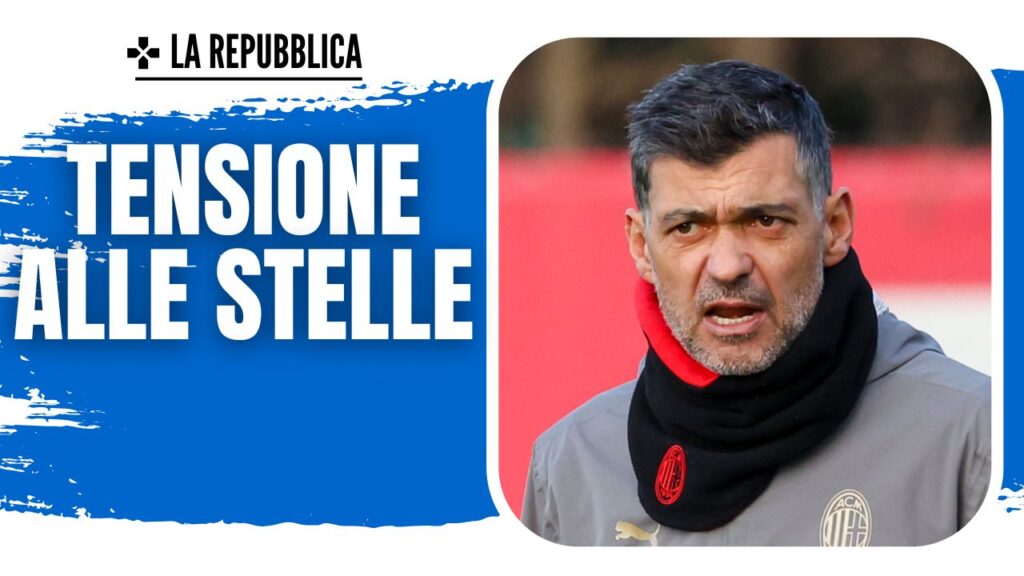 Sergio Conceicao AC Milan vigilia Dinamo Zagabria-Milan Champions League 2024-2025