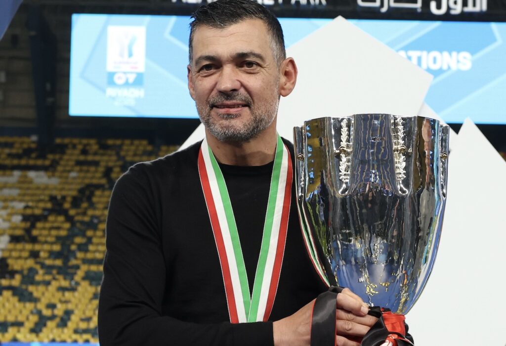 Sergio Conceicao AC Milan derby Inter-Milan 2-3 Supercoppa Italiana