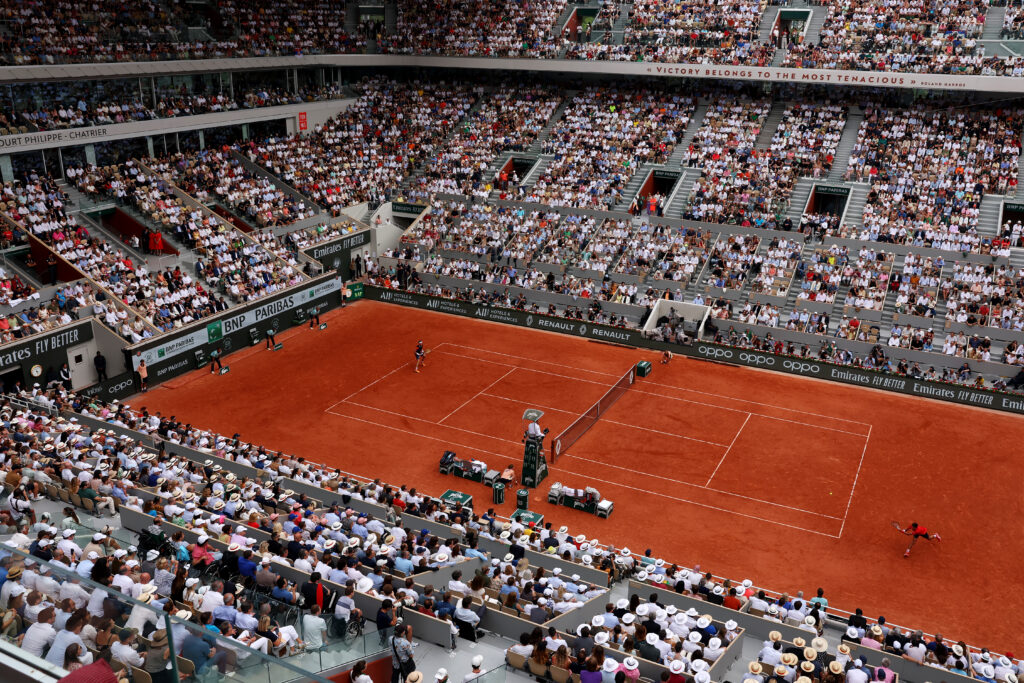 Philippe Chatrier, campo principale del Roland Garros (getty images)