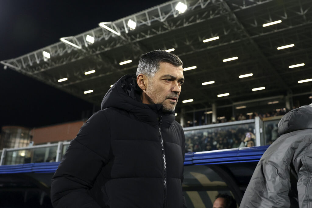 Sergio Conceicao AC Milan Como-Milan 1-2 Serie A 2024-2025
