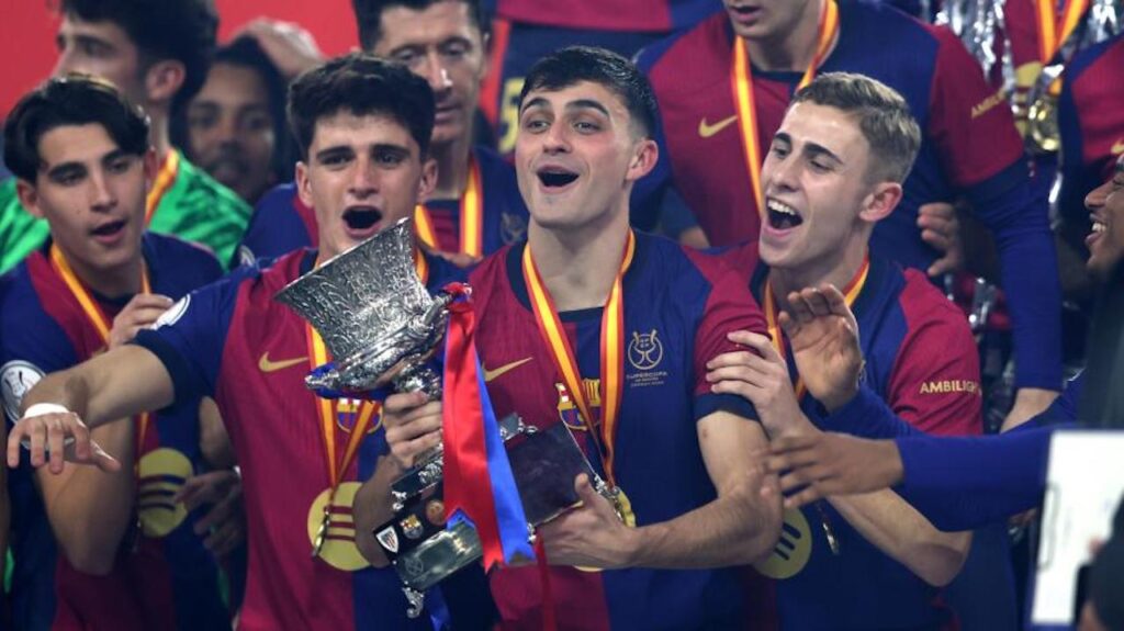Supercoppa Spagnola Real Madrid Barcellona 2-5 gol e highlights