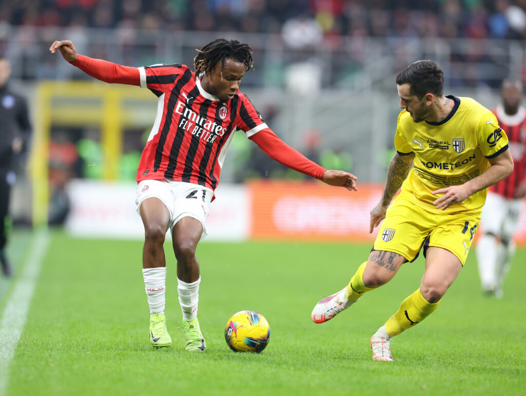 Samuel Chukwueze AC Milan Milan-Parma 3-2 Serie A 2024-2025