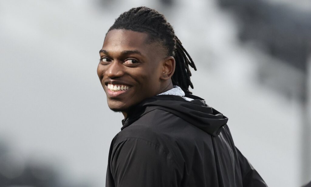 Rafael Leao AC Milan allenamento Riyadh