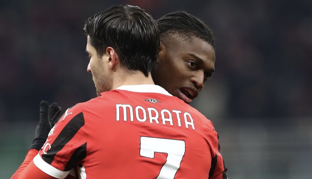 Morata Leao AC Milan Milan-Cagliari 1-1 Serie A 2024-2025