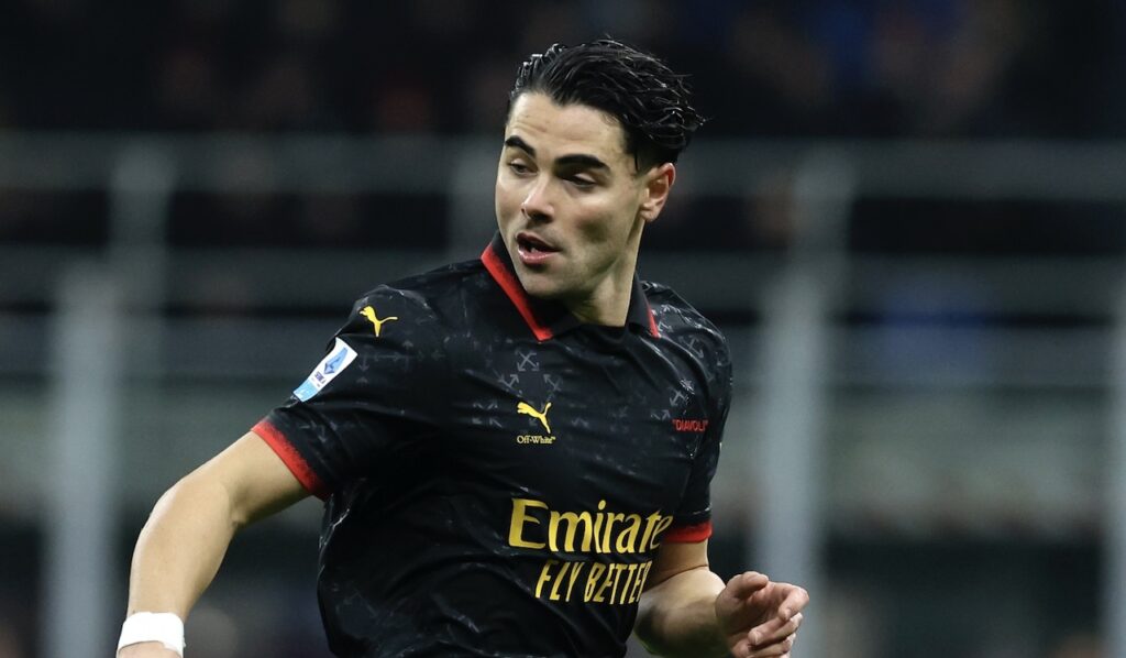 Riccardo Sottil AC Milan Milan-Verona 1-0 Serie A 2024-2025