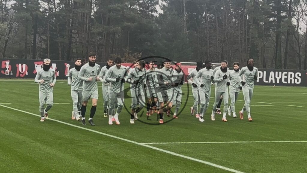 Feyenoord-Milan Champions League 2024-2025 AC Milan allenamento rifinitura Milanello