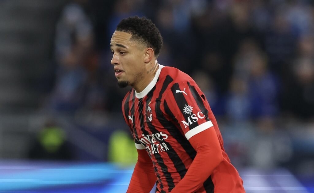 Noah Okafor AC Milan Slovan Bratislava-Milan 2-3 Champions League 2024-2025
