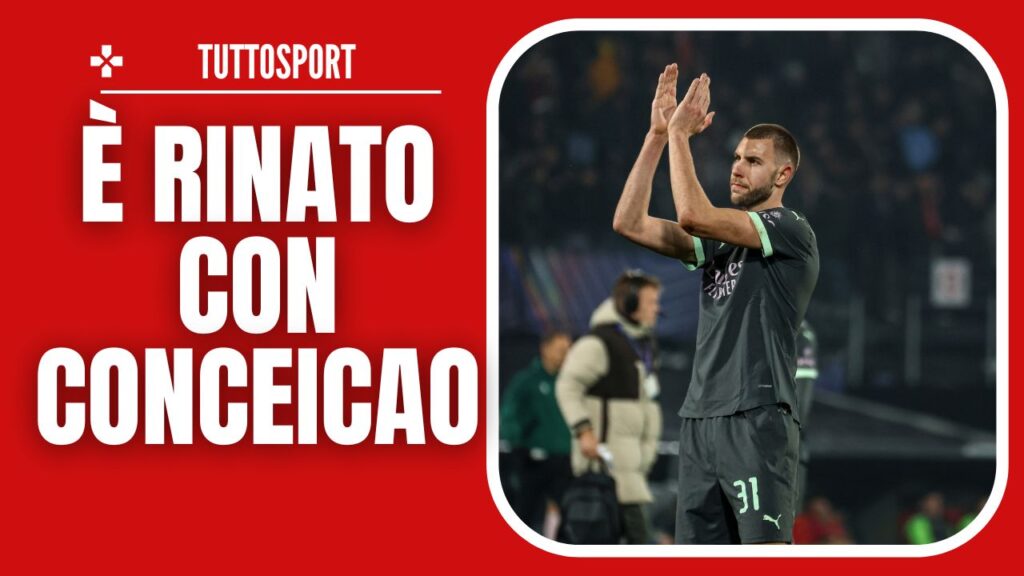 Strahinja Pavlovic AC Milan Feyenoord-Milan 1-0 Champions League 2024-2025