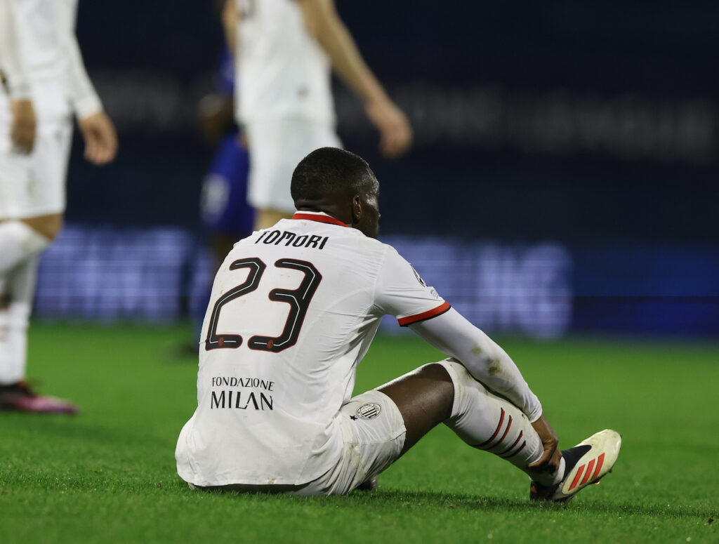 Fikayo Tomori AC Milan Dinamo Zagabria-Milan 2-1 Champions League 2024-2025